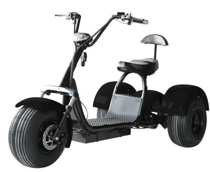 3 wheel 2 person electric scooter