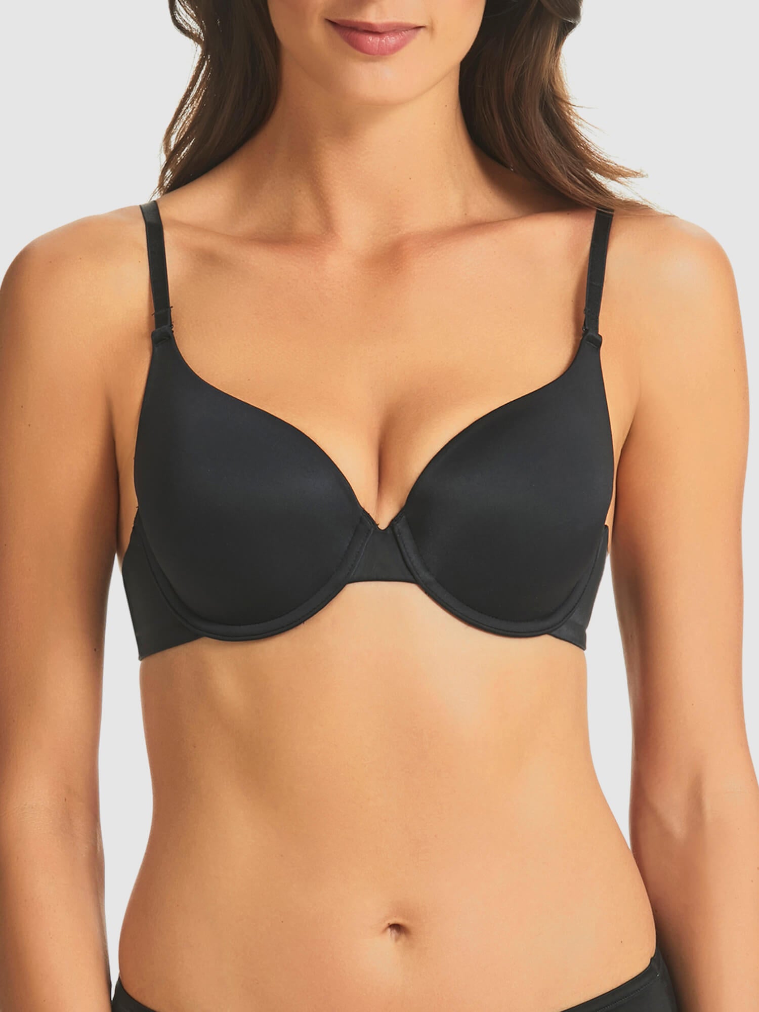 Fine Lines Supersoft Wirefree T-Shirt Bra In Sand
