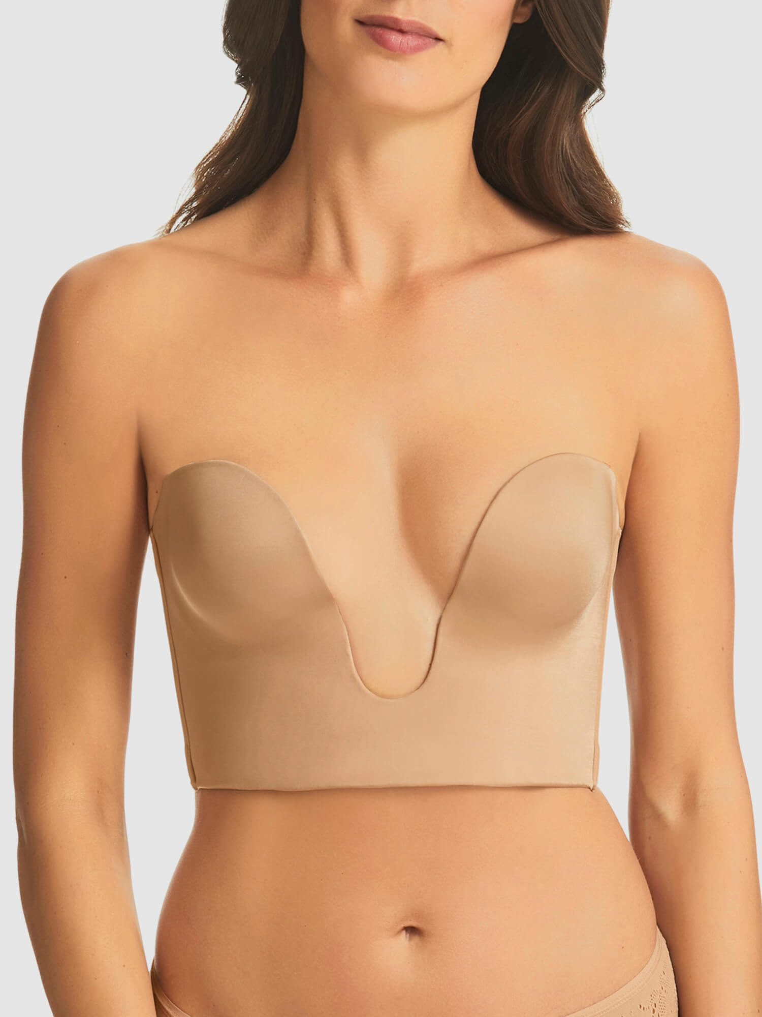 Fine Lines Women's Refined 6 Way Low Cut Strapless Convertible