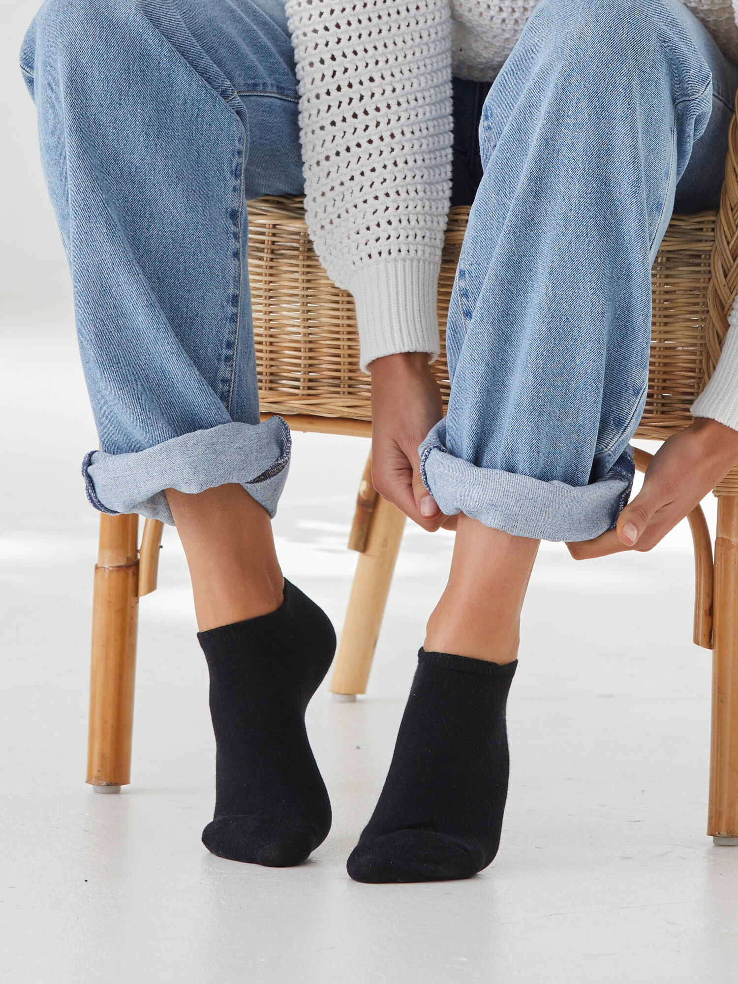 3 Pack Ladies White Low Cut Socks - Buy Women's Socks Online