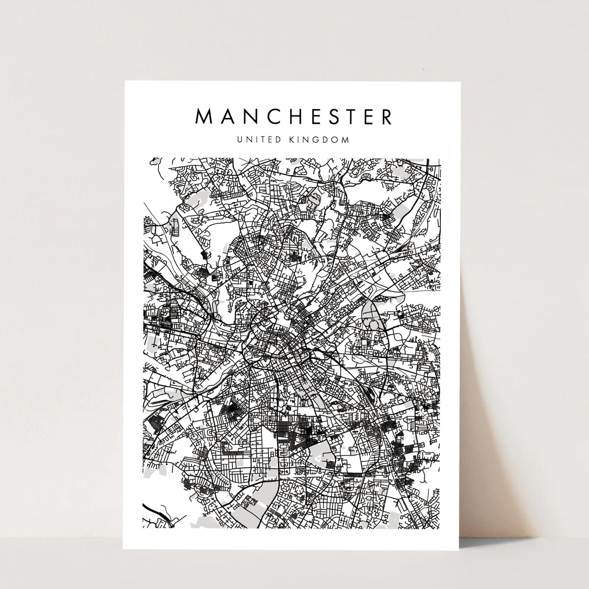 Manchester United Kingdom Minimal Modern Street Map Print Unframed   1a Bbb8b680 73dc 47bf 8c28 C0fac5cb183c 1200x1200 