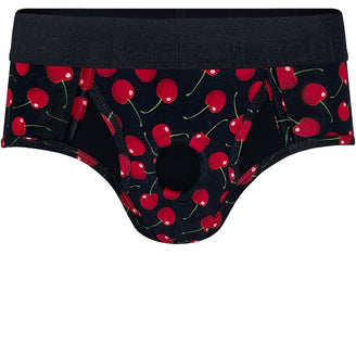 Strapp'd Underwear - Unisex Boxer Brief in Lava Red/Black – Strapp'd  Industries