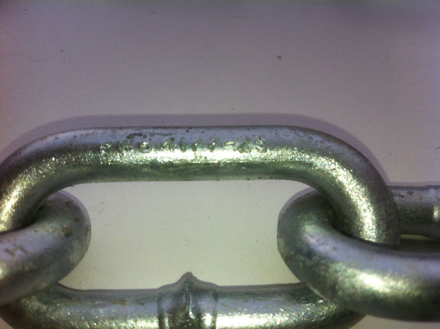 1600KG 2500KG RATED TRAILER SAFETY CHAINS GALVANISED PAIR Savage