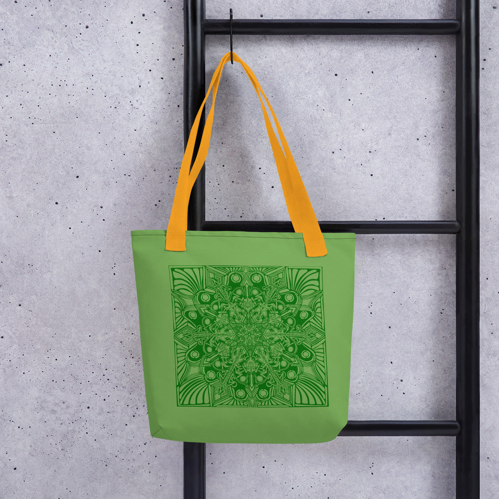 Green Tote bag