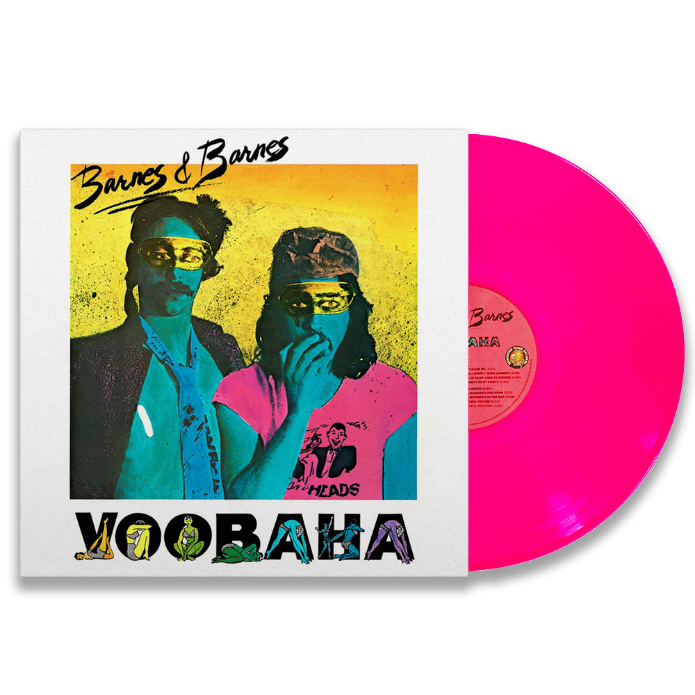 Official Demented Punk Barnes Barnes Voobaha Lp Neon Magenta