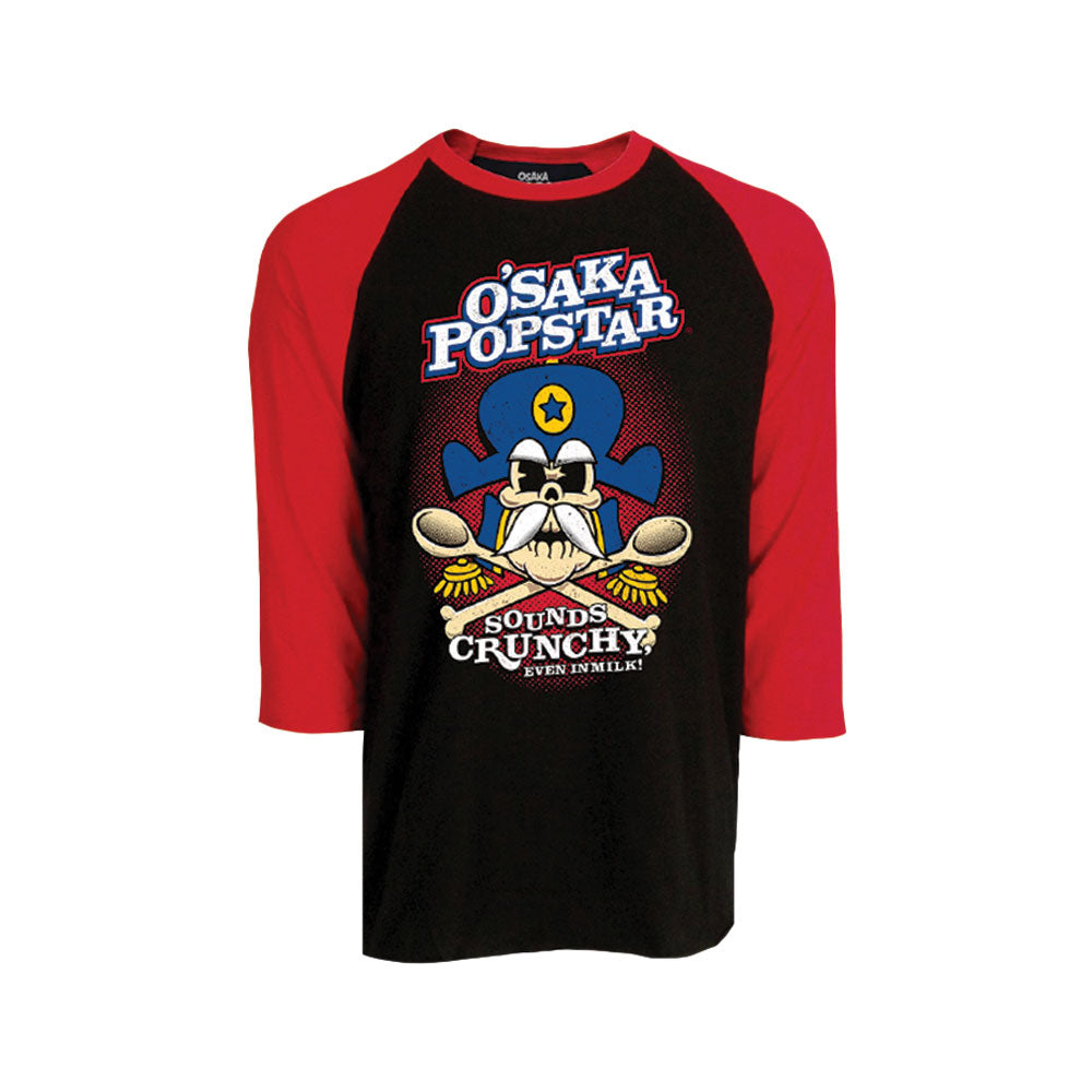 Osaka Popstar Crunchy Crossbones Raglan - Demented Punk product image