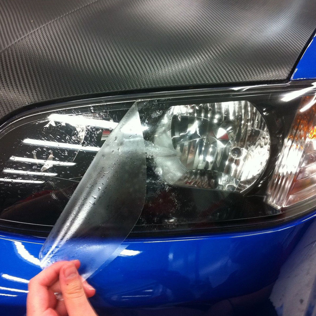 TOTMOX Car Film Tape, Clear car stickers, 3 Protective Layers, Improve  Paint Gloss, Sun Protection, Heat Protection, Waterproof 