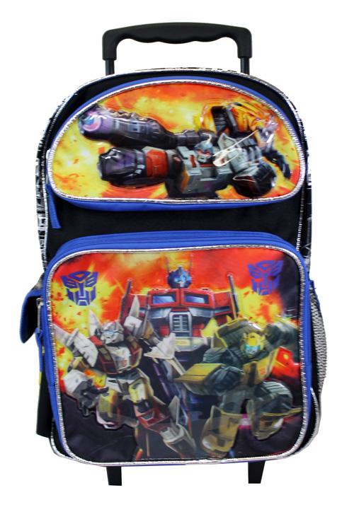 transformers school bag