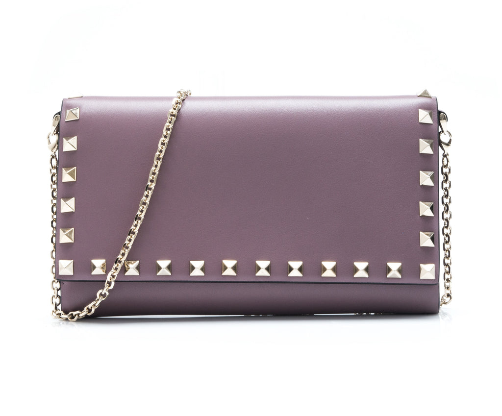 valentino rockstud wallet on chain