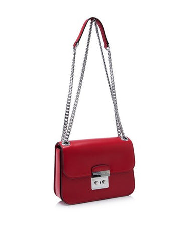 michael kors sloan editor red