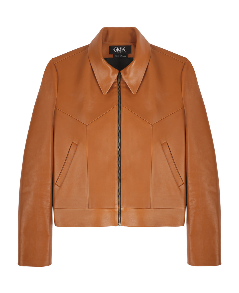 Good Morning Keith - Jacket Dark Leather Brown