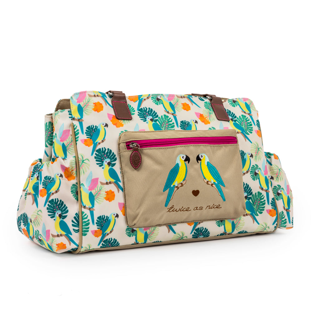 leopard diaper bag backpack