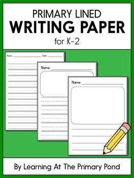 lined paper for kids