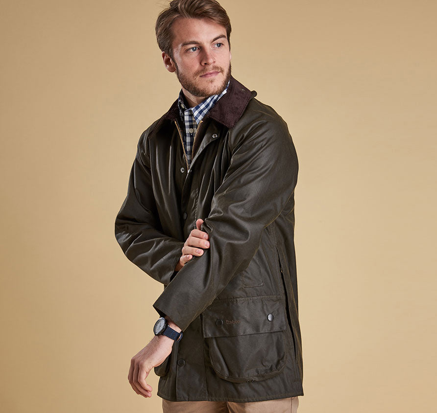 barbour classic wax jacket