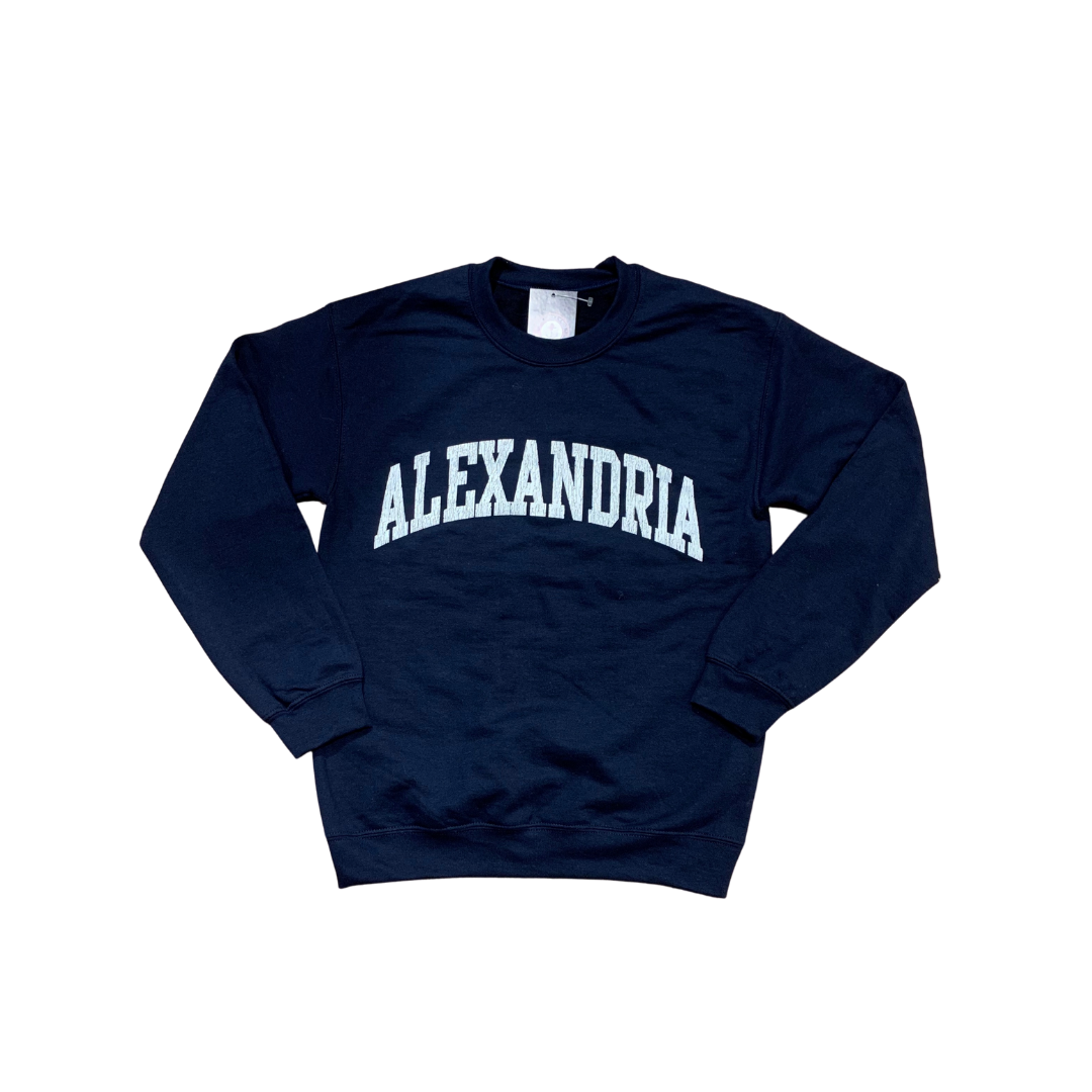 Alexandria Crewneck - Navy