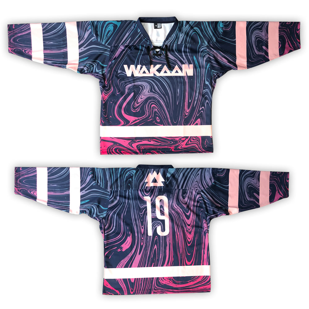 hockey jersey pink