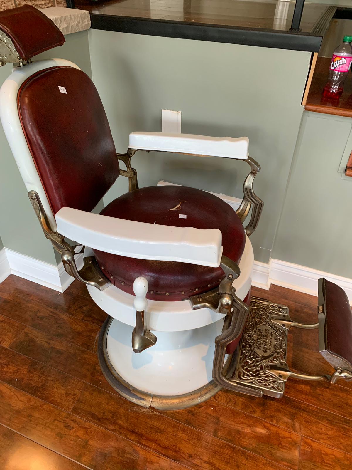 1920 koken barber chair