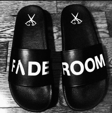 Fade Room Sandals in black available in black and white