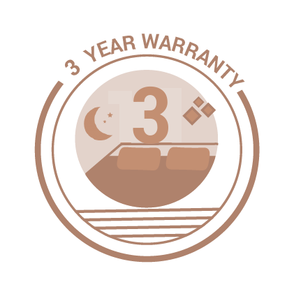 3 year warranty