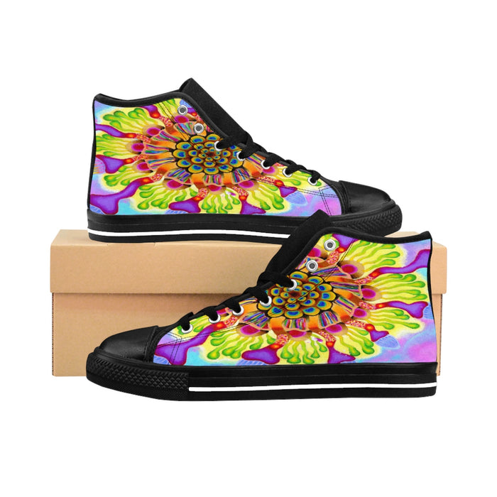 comfortable womens high top sneakers