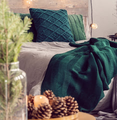 Cozy holiday theme bedroom