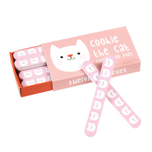 Mini Nail File Set - Cookie the Cat
