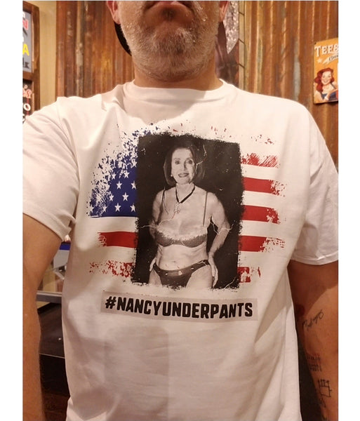 Nancy Pelosi t-shirt in bikini #nancyunderpants – Teeslanger