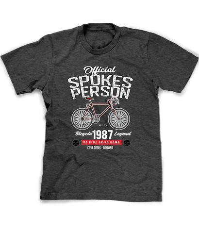 Official Spokesperson biking shirt