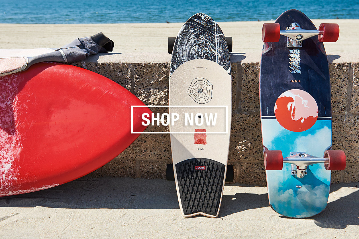 Globe Brand Onshore surf carving cruiser longboard skateboard
