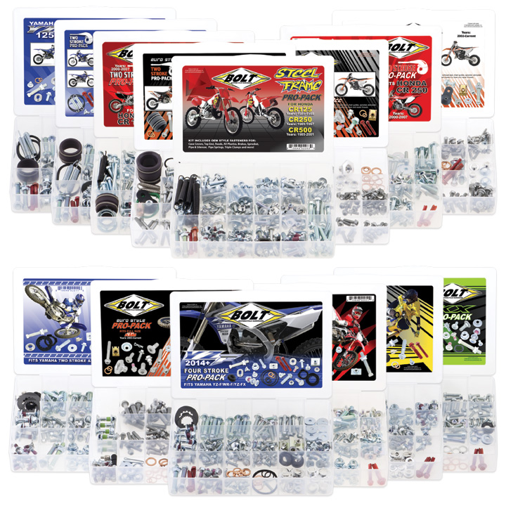 KIT VISSERIE PRO-PACK BOLT QUAD ATV & UTV HONDA/YAMAHA/SUZUKI