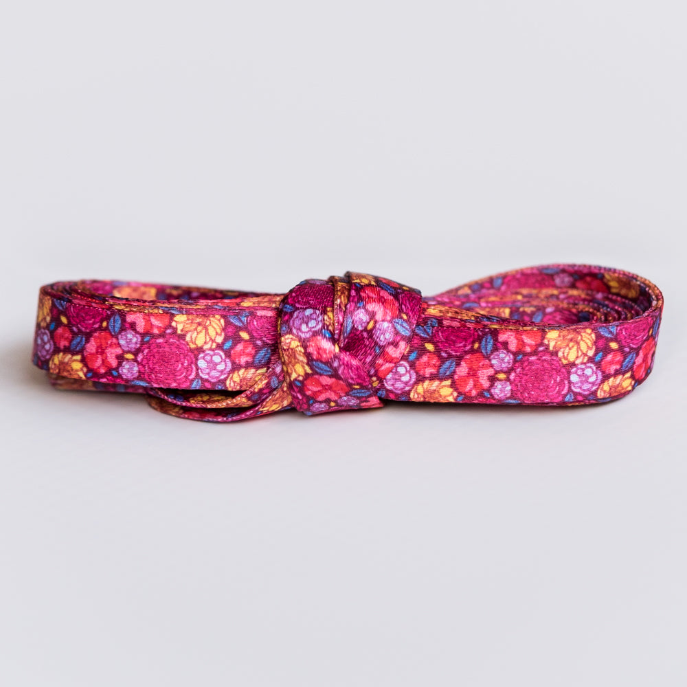 floral shoelaces