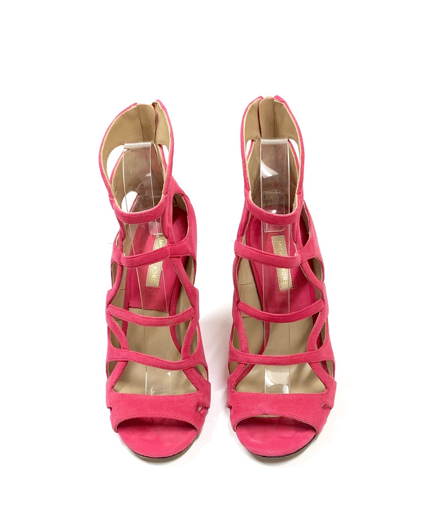 hot pink michael kors sandals
