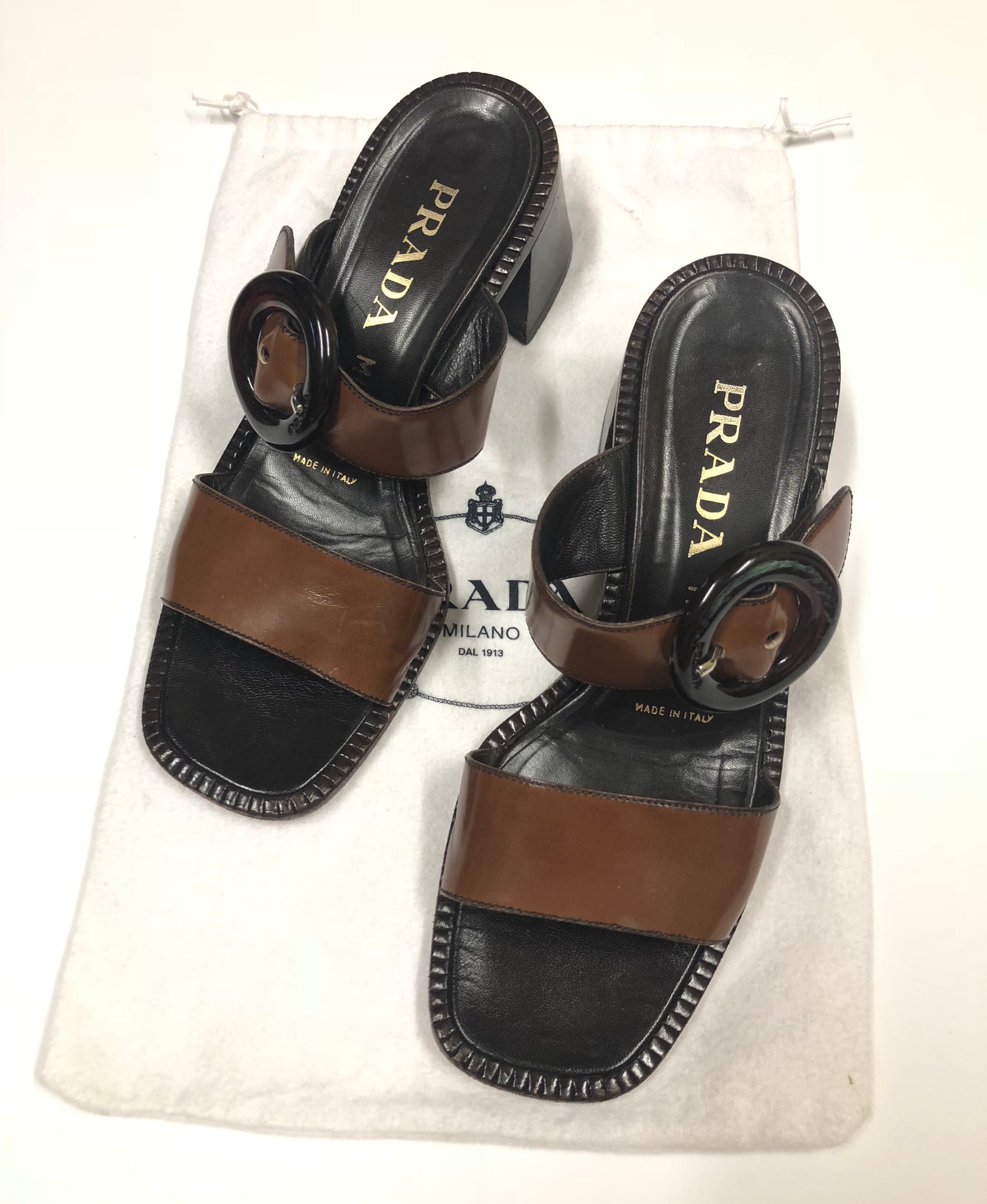 prada beach sandals