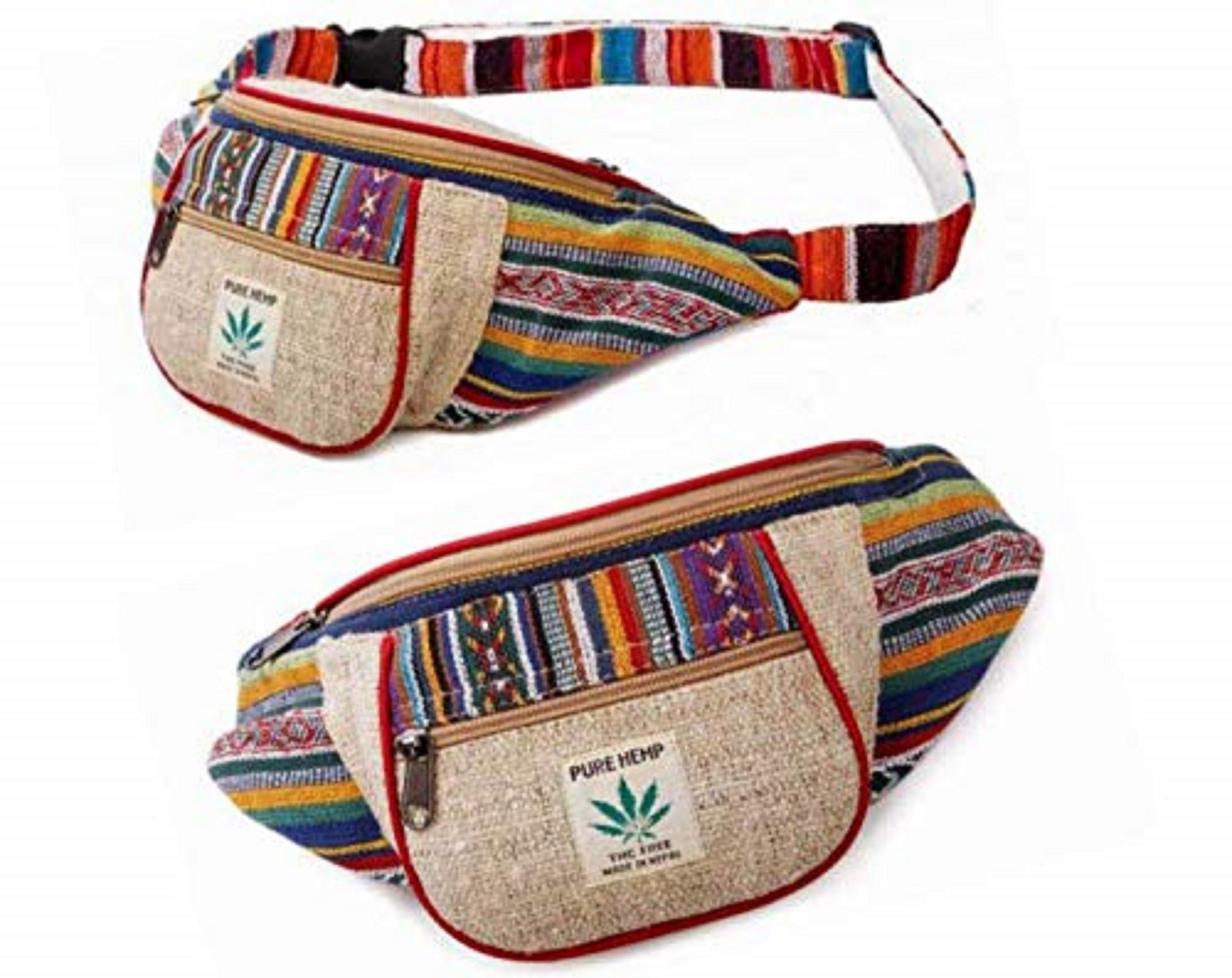 hemp waist bag