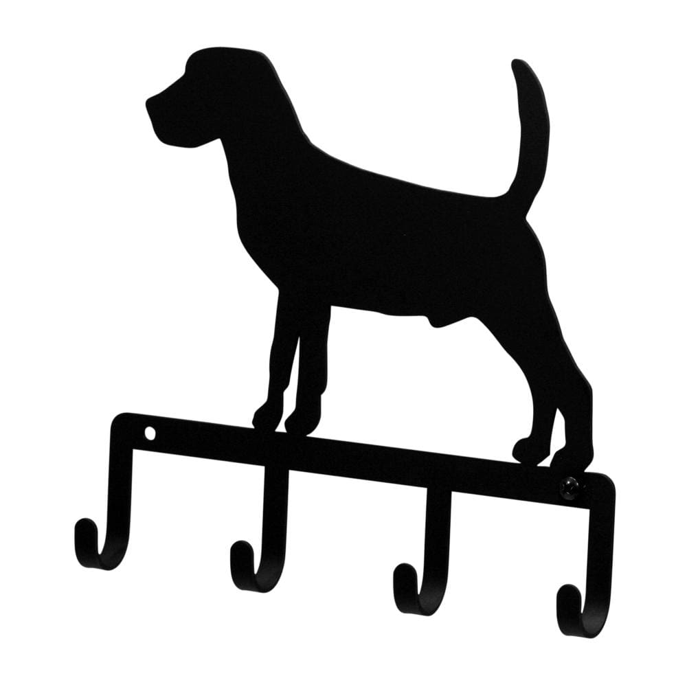 Wrought Iron Beagle Dog Key Holder Key Hooks