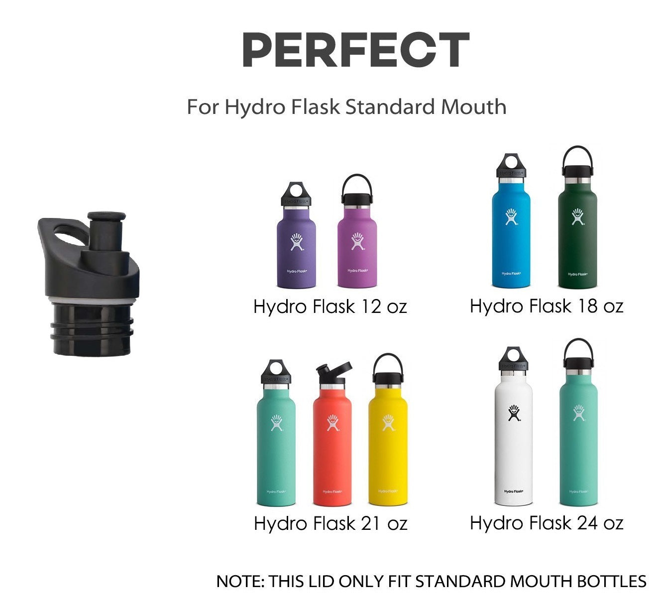 hydro flask tops
