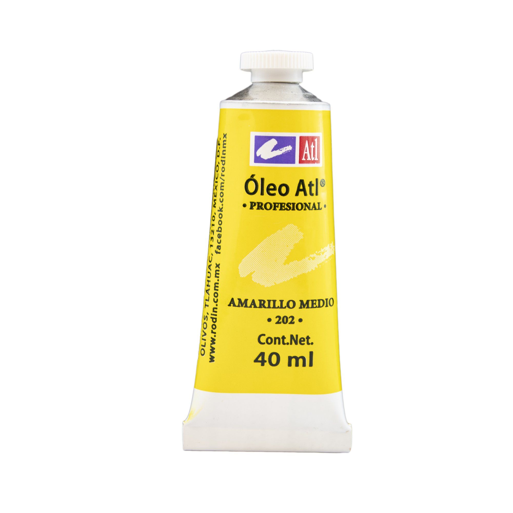 Pintura Óleo Atl 16ML Amarillo Claro