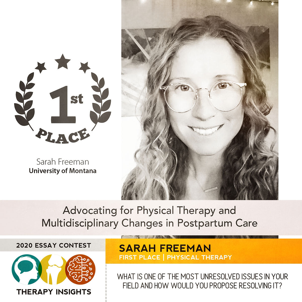Physical Therapy and Multidisciplinary Changes in Postpartum Care by Sarah Freeman