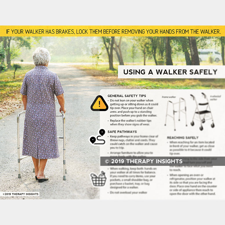 Handout: Using a Walker Safely – Therapy Insights