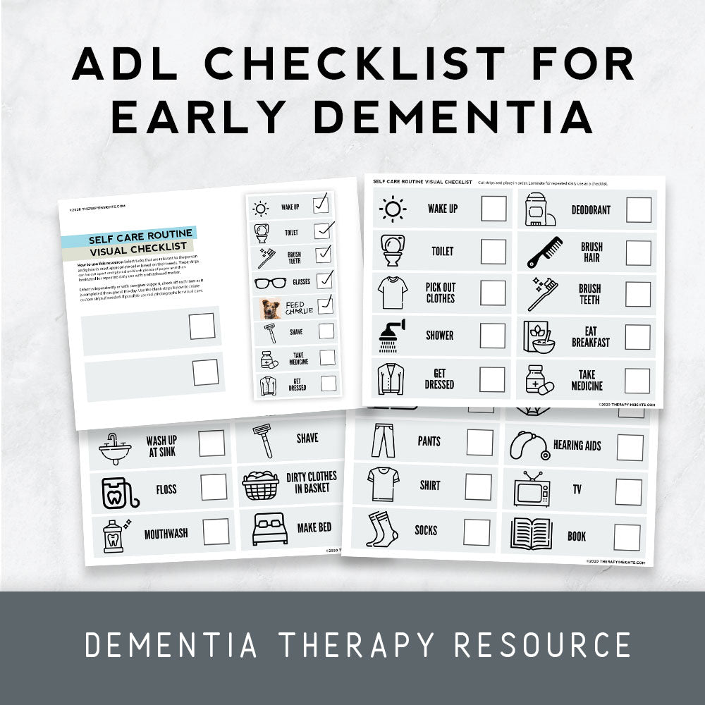 Printables For Dementia Patients