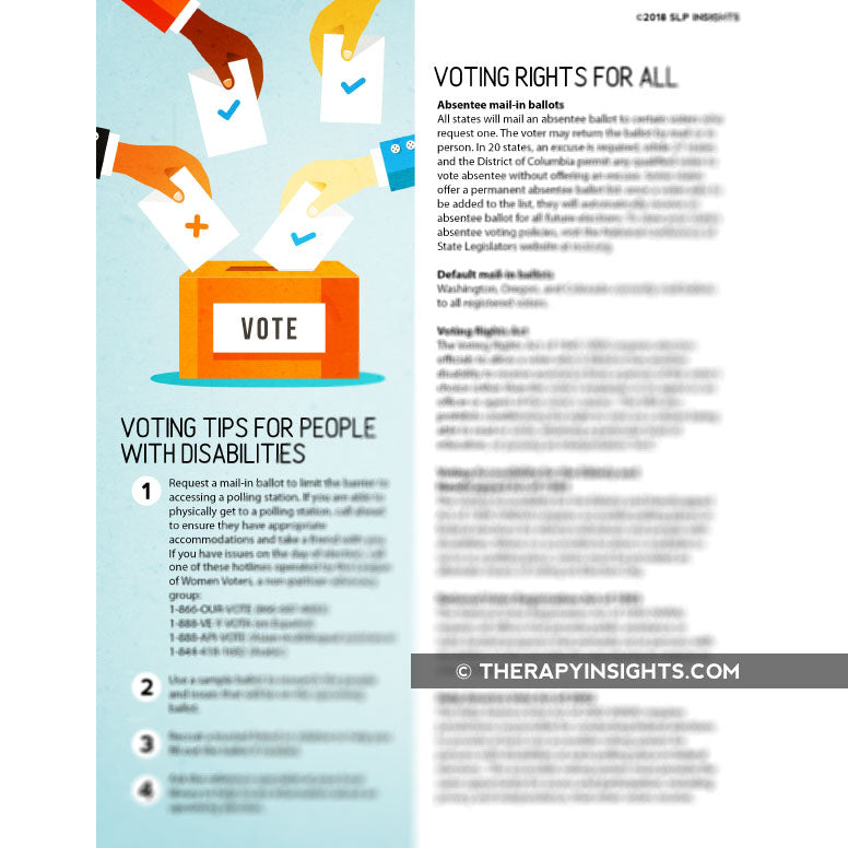 Voting Rights For People With Disabilities Therapy Insights