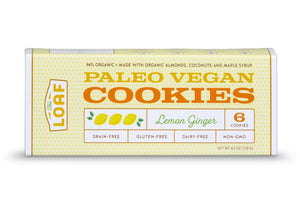 Organic (94%) Paleo & Vegan Lemon Ginger Cookies - The Loaf