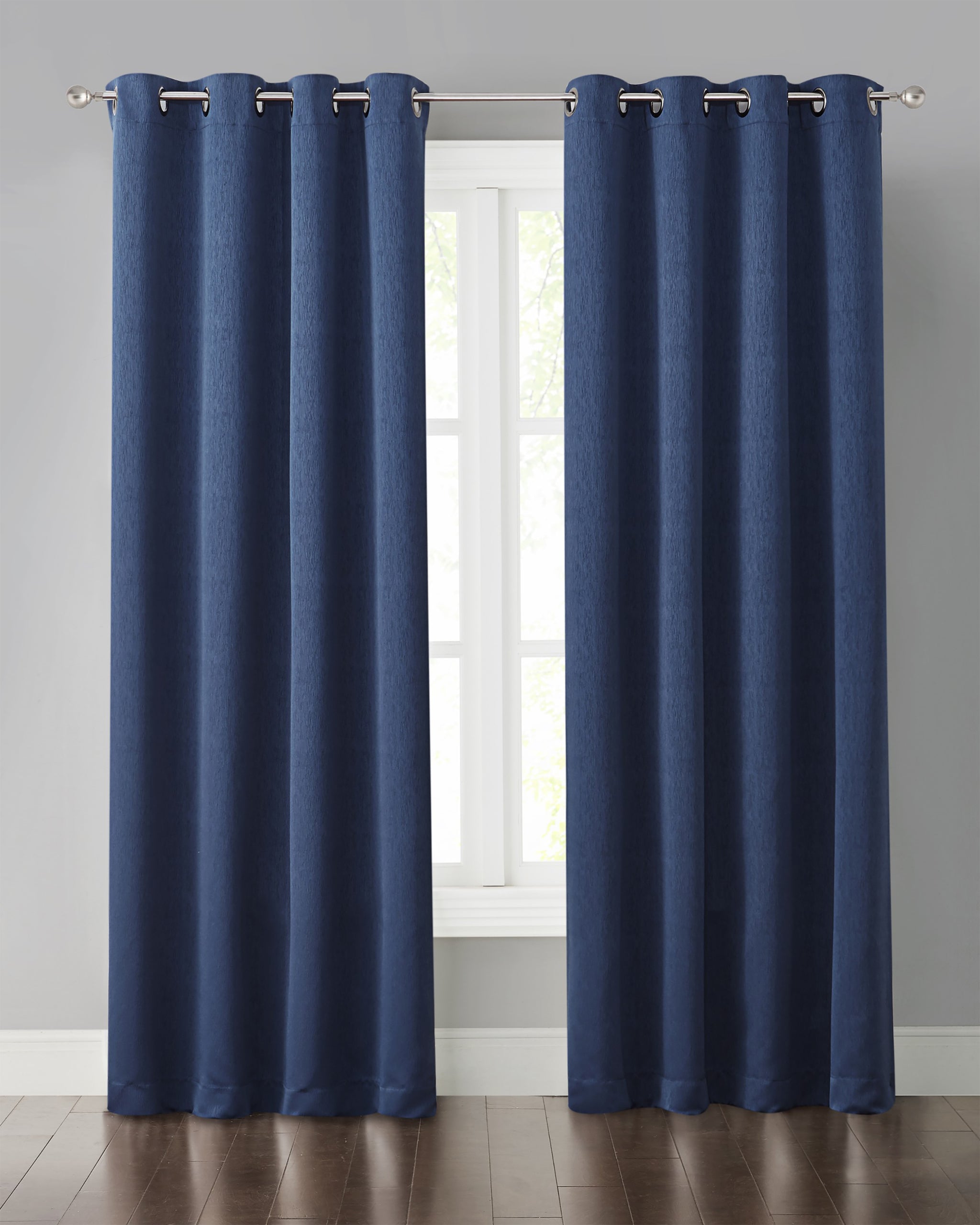 dark blue curtains - Interior Design Renovation Ideas â€” RenoGuide
