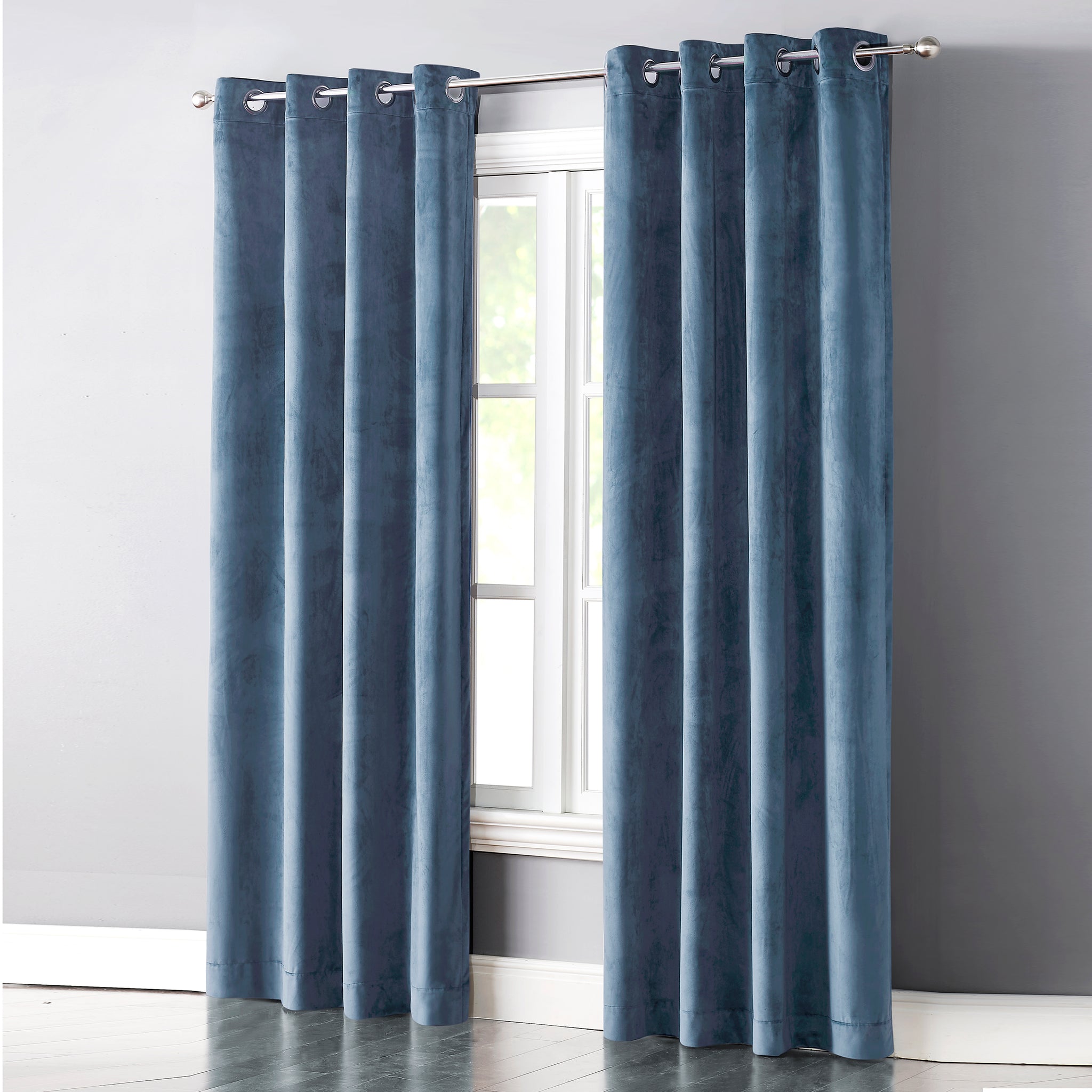 light blue curtains Living Room Furniture Ashley Furniture HomeStore