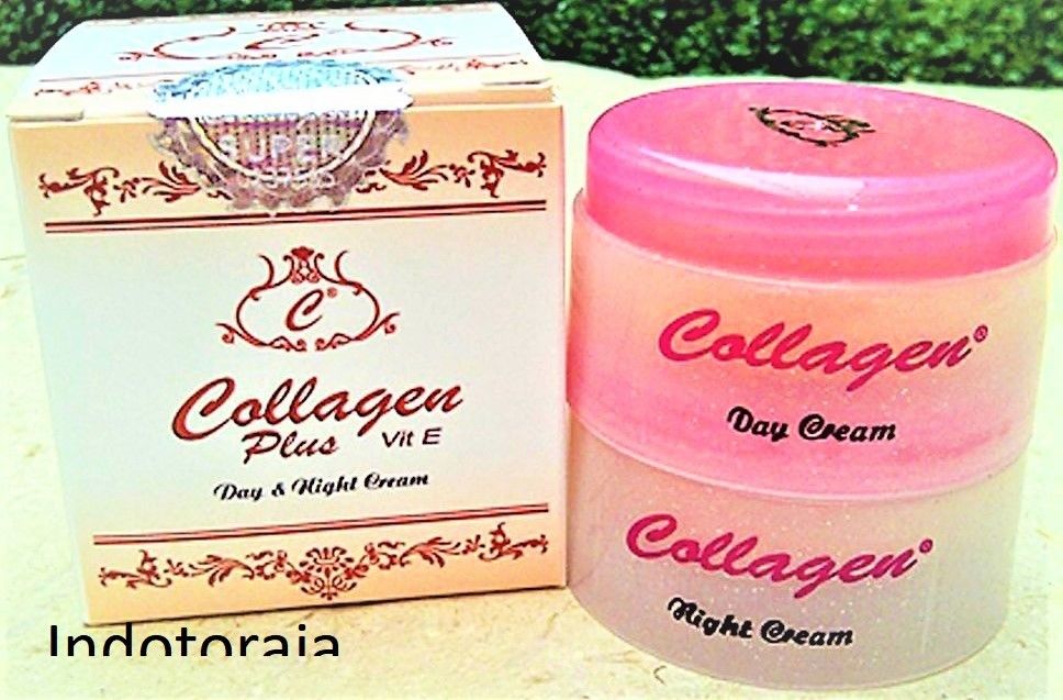 Collagen With Vitamin E Whitening Day Night Cream