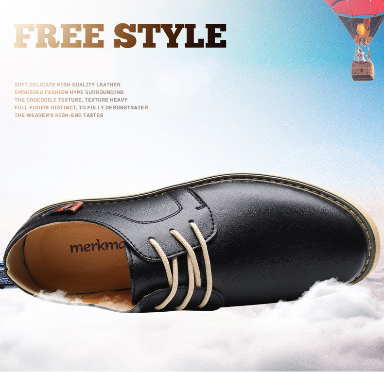 Merkmak Men Casual Leather Shoes Luxury Brand Shop Avenue Store Men Women Collections 9900