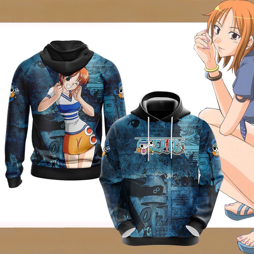 Sudadera One Piece Nami  diseños más TOP del Anime ✓