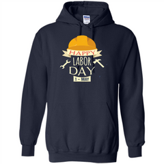 Happy Labor Day T-shirt Pullover Hoodie 8 oz - WackyTee
