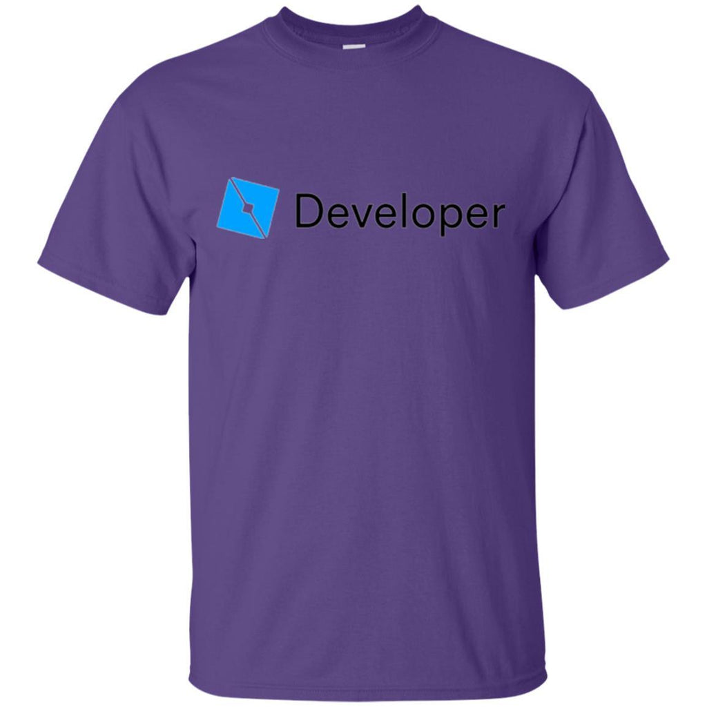 Developer T Shirt Roblox Studio Developer Wackytee - dark purple shirt roblox