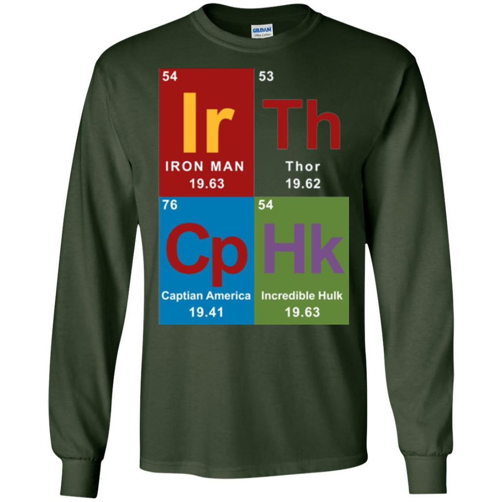 avengers periodic table shirt